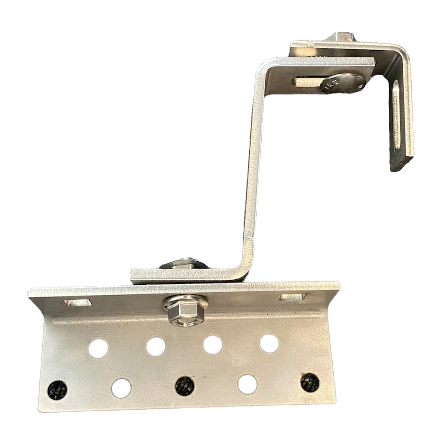 Gancio tipo VARIO, 2x regolabile 120 mm / A2