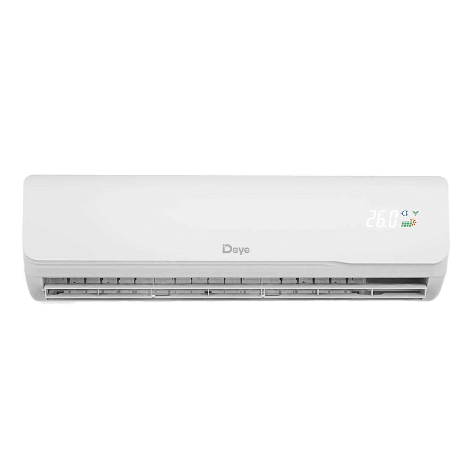 DEYE DWGA21-ACDCBLW-09KR2(EU) 2,7 kW AC/DC (con/senza rete elettrica) Climatizzatore solare inverter DC R32 monosplit da parete unità interna+esterna raffreddamento e riscaldamento
