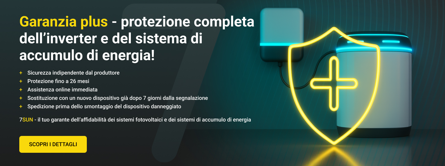 gwarancja plus baner wloski